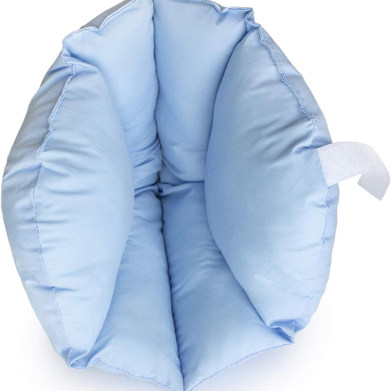 Blue single heel protector