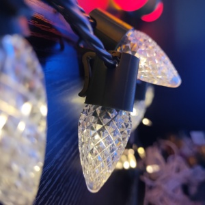 Calidad de vacaciones decoración de la secuencia C9 doble color LED de Navidad C9 luces - Product Image 2