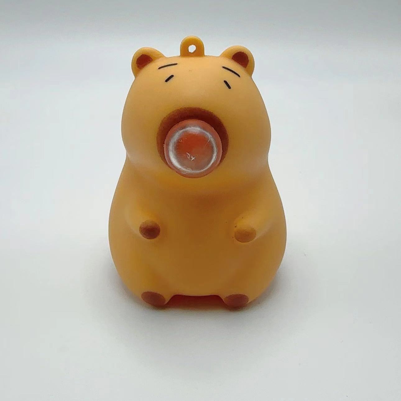 Bulle à éclater brun clair Kapibala 10cm