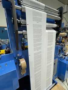 מותג ספרדית אמין Tectuprint RG-200 להתגלגל מכונת חופפים עבור 2 ו-3 גיליונות מודבקים