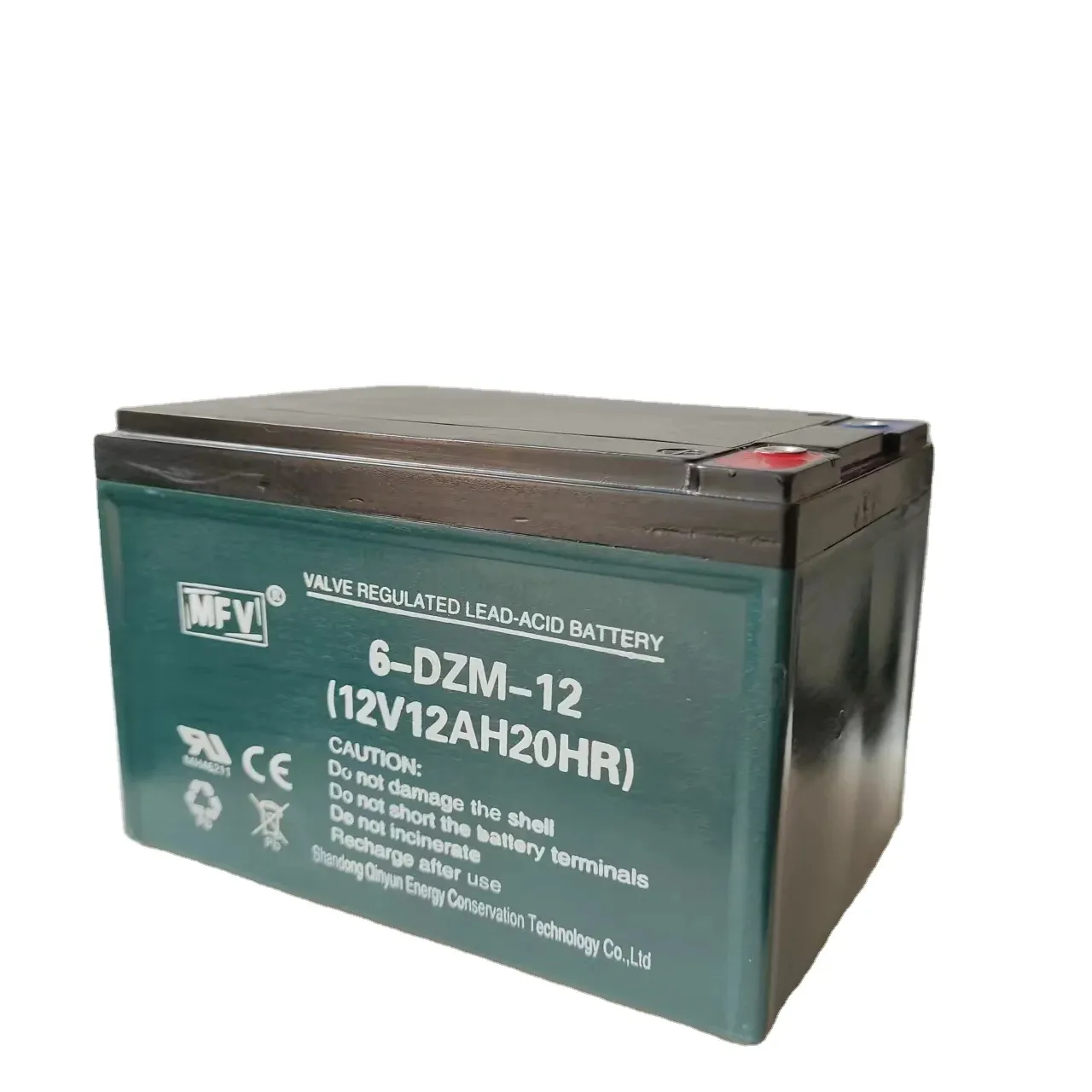 Direct from China Factory 12V 12Ah Maintenance-Free Colloidal Lead-Acid Battery Sealed Rechargeable for Electric Power Systems