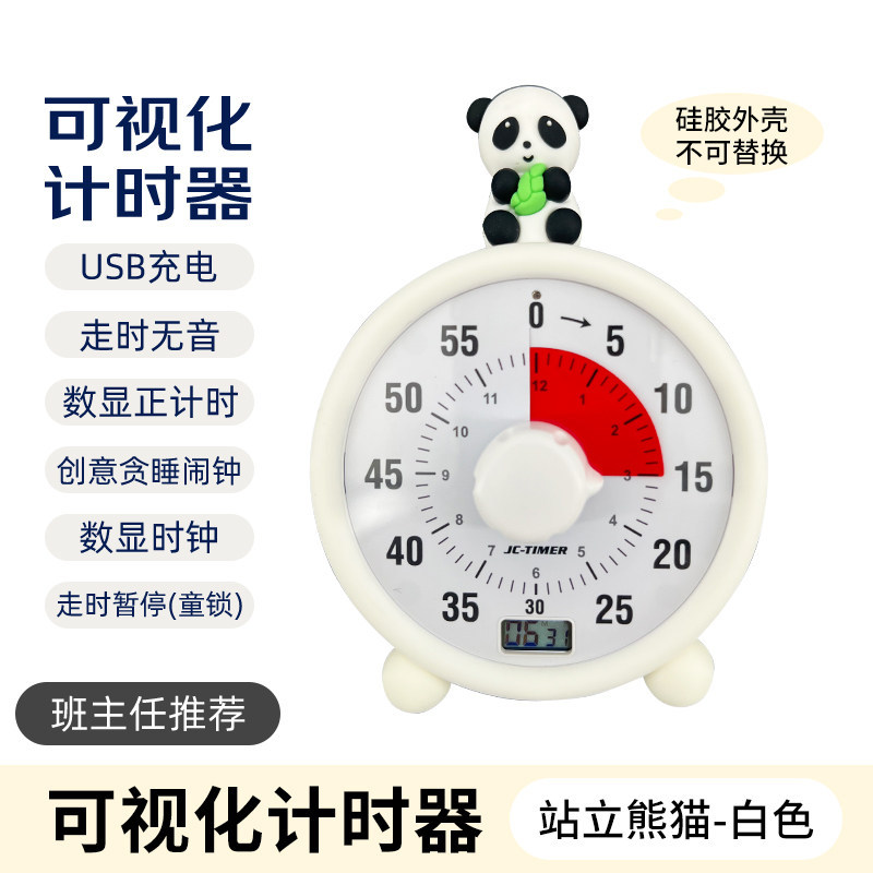 Standing Panda (White)