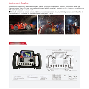 Industrial Wireless Drilling Remote Controller Mini <strong>Keyboard</strong> Electric Control Crane Automatic Shock Rolling Fixed Receiver - Product Image 6