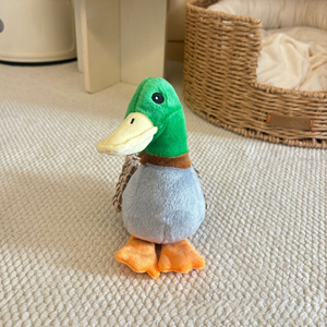 Dibujos animados lindo simulación duradero masticar juguete de peluche interactivo divertido Pato Salvaje perro mascota chirrido Juguetes - Product Image 2