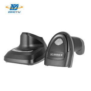 Escáner de código de barras de mano CMOS 2D inalámbrico Código QR y PDF417 para conectividad Bluetooth Lector de código de barras inalámbrico portátil - Product Image 1
