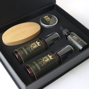 Wholesale Organic Beard Growth Oil Men Beard Grooming Kit for Thick Healthy <strong>Mustache</strong> Grow Nourishes
