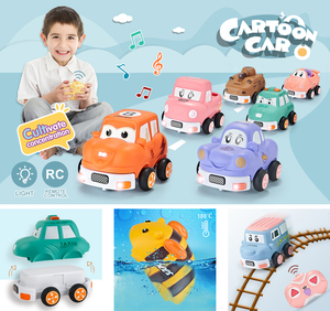 2CHラバーかわいいミニRCアニマルカーおもちゃキッズ就学前ソフトシェルリモコンカーおもちゃかわいいラジコンおもちゃ - Product Image 6