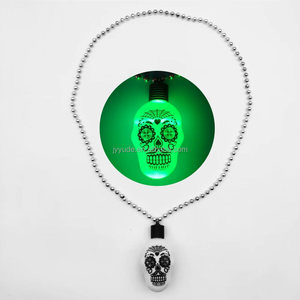 Led ánh sáng lên khuyến mãi tùy chỉnh Quà Tặng quảng cáo bên ủng hộ cho trẻ em sáng lên hộp sọ hình ánh sáng bán buôn - Product Image 3