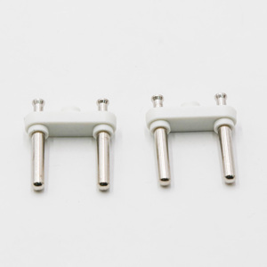 085-SXY-077 Ac <strong>Plug</strong> Insert 2 Pin Round Pin European <strong>Plug</strong> - Product Image 2