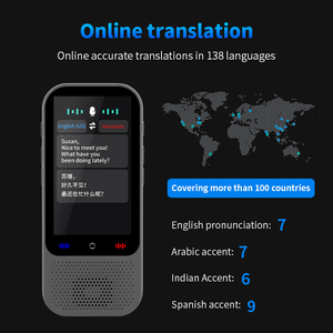 Sofortige Online-Übersetzung für 138 Sprachen mit Smart AI Voice und Bluetooth Automatic S80 Pro Multiple Function Translator - Product Image 6