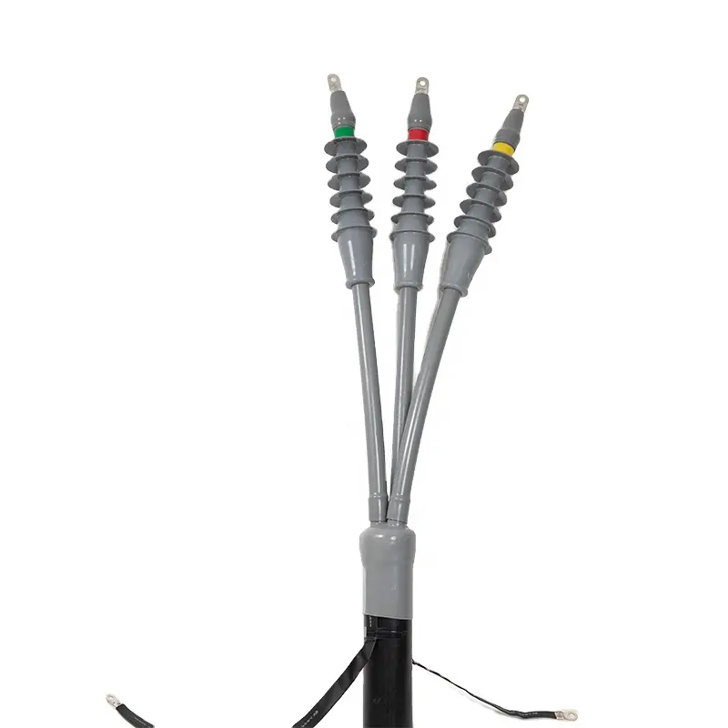 3-Core Indoor Kabel En Krimpen Beëindiging Straight Joint Kit Laagspanning Kabel Beëindiging Kit