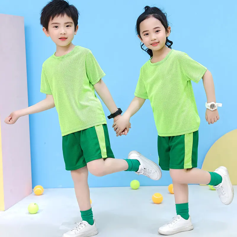 Vestiti per bambini vestiti sportivi a basso prezzo per bambini vestiti per bambini maglietta bianca per bambini a maniche corte per bambini