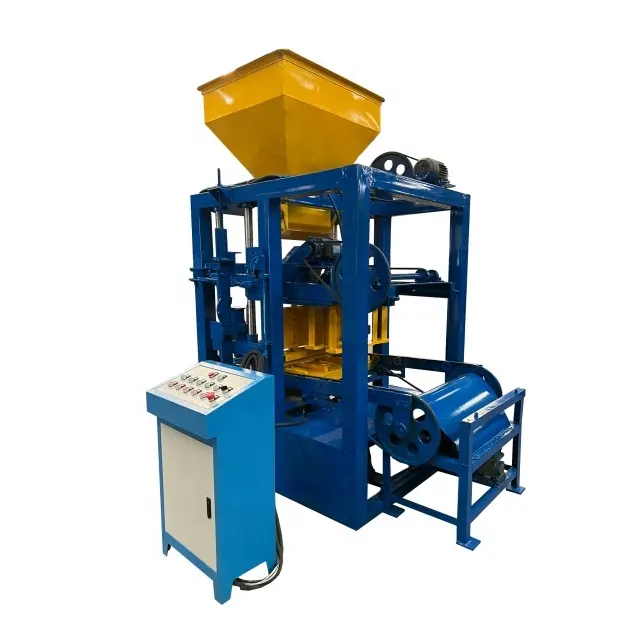 Máquina semiautomática de fabricación de bloques sólidos huecos para cenizas volantes de hormigón a precio de fábrica