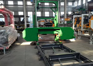 Automatic Log Band <strong>Saw</strong> Woodworking Sizing Machine with Length Cutting <strong>Function</strong> - Product Image 3