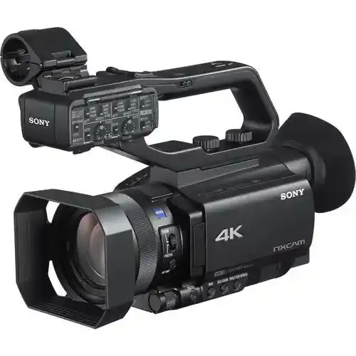 كاميرا تسجيل فيديو جديدة بخصم رائع طراز HXR-NX80 بجودة 4k H D NXCAM