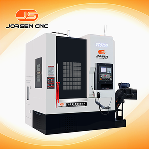 Máquina de torno vertical CNC VTC750 Torno CNC certificado ISO 9001 con transportador de virutas para procesamiento de metales - Product Image 1
