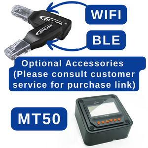 EPever metre MT50 / MT52 orijinal/EPEVER güneş şarj regülatörü Tracer-AN-BN Triron N <span class=keywords><strong>VS</strong></span> LS serisi için yükseltilmiş rastgele teslimat - Product Image 4