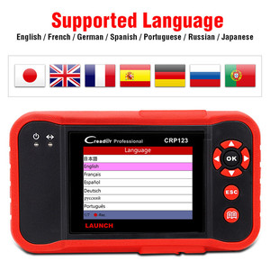 Buon feedback lancio originale CRP123 Launch Diagnostic Machine Car OBD2 Scanner Test Machine per 4 sistemi Scan Tool CRP 123 - Product Image 2