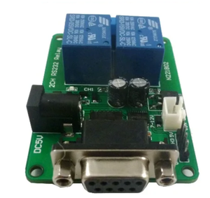DC 5V 7.5V 9V 2Ch RS232リレーボードリモコンUSB PC UART COMシリアルポート - Product Image 2
