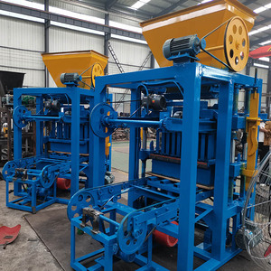 China QT 4-26 bloques de tierra comprimida máquinas ladrillo bloque automático planta de fabricación completa - Product Image 5