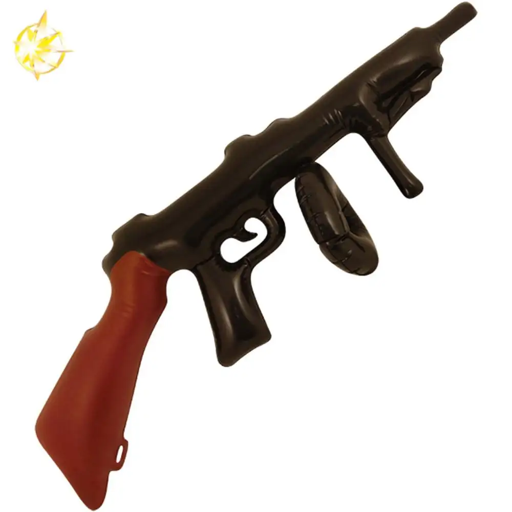 Gonfiabile Blow up Tommy Gun Divertimento 80 centimetri Partito Giocattolo Per I Bambini