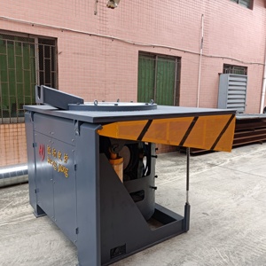 Külçeler için alüminyum hurda <span class=keywords><strong>Metal</strong></span> için 100Kg-20Ton fırın bitki elektrik erime çelik dökme demir soba indüksiyon fırın - Product Image 2