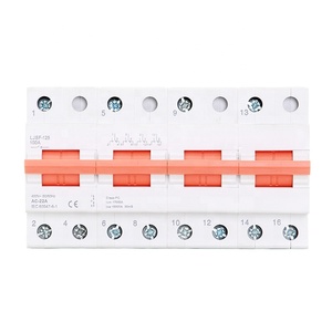 JOYELEC modüler geçiş anahtarı kadar 125A 400V 50/60Hz manuel geçiş anahtarı Din ray büyük Amp 1P 2P 3P 4P açik kapali - Product Image 1