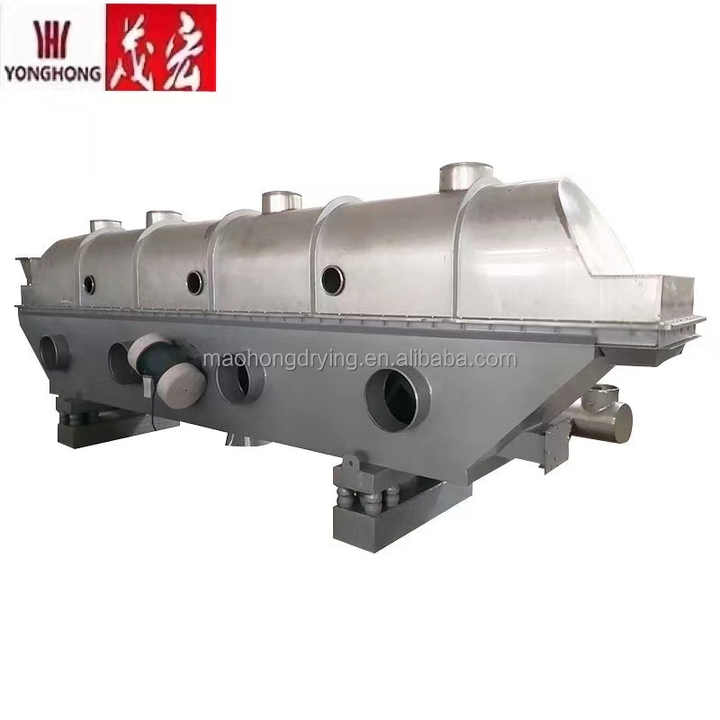 Factory Price Totally Enclosed Structure Vibrating Fluidized Bed Dryer for Salt