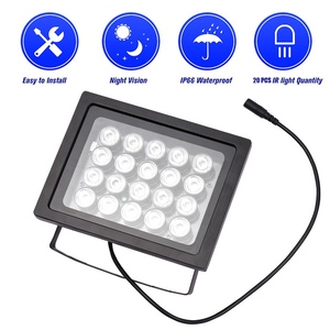 Iluminador infrarrojo 20 piezas Array IR LEDS IR Visión nocturna Gran angular Largo alcance Exterior impermeable para cámara de seguridad - Product Image 6
