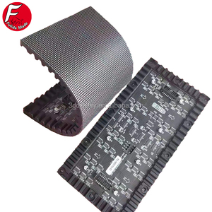 Schermo curvo matrice RGB Smd2121 P3 P4 pubblicità interna rotonda circolare morbida Display a Led moduli schermo P2.5 pannello Led flessibile - Product Image 4
