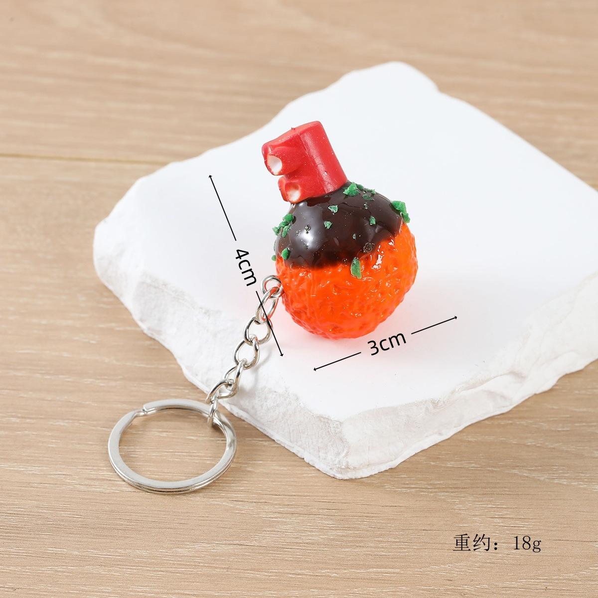 Boule de poulpe au pied de poulpe teriyaki (porte-clés)