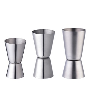 OUYADA fabrika doğrudan 15ml 30ml tek promosyon paslanmaz çelik çift kafa Jigger - Product Image 1