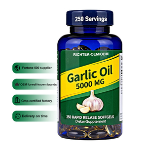 Ail frais 5000mg Complément alimentaire traditionnel pour la santé cardiaque et le soutien de la circulation avec des gélules à libération antioxydante - Product Image 2