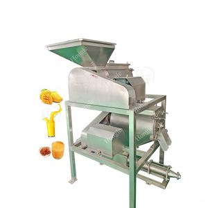 Mango şeftali kayısı Kiwistrawberry elma armut karpuz meyve püresi reçeli hamuru sıkacağı ekstraktör makinesi - Product Image 2