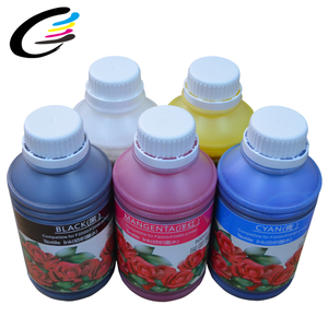 FCOLOR <strong>500ml</strong> <strong>White</strong> Direct Printing Refill <strong>Ink</strong> DX5 DX7 DTG Textile <strong>Ink</strong> for Direct Printing <strong>Ink</strong>