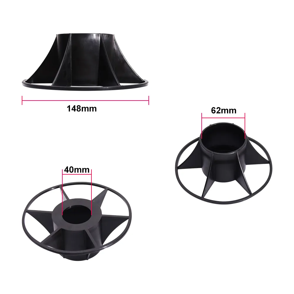 Soporte de recipiente de CO2 de 60L, Base de soporte de tanque de cilindro de agua de soda CO2 para sistema de CO2 de Acuario, adaptador de fertilizante seguro