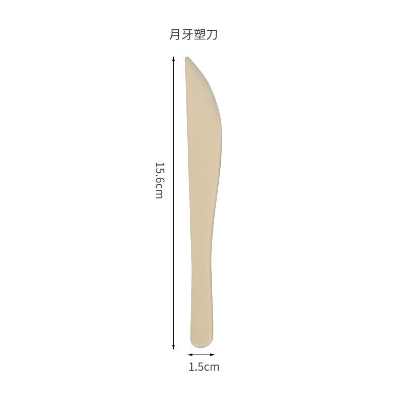Couteau croissant en plastique (plastique)