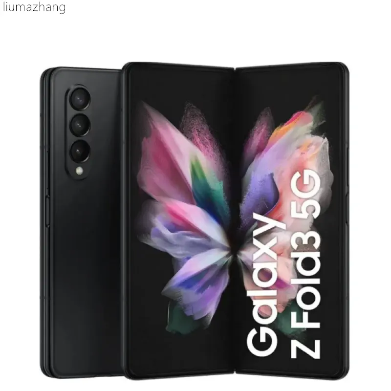 90% novo ou superior para Samsung Galaxy Z Fold 3 F926U1 Celular Usado Z Fold3 5G 256GB/512GB Telefone Comprar por atacado em segunda mão
