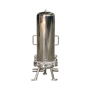 石油化学/水ろ過用の高流量0.050.1 0.22ミクロンカートリッジフィルターハウジング - Product Image 1