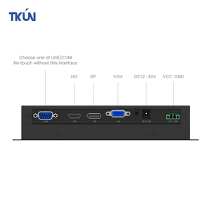 6.4&quot; 1024*768 Industrial Resistive Touch <strong>Monitor</strong> Waterproof Panel Embedded LCD Display HD DP VGA Interface - Product Image 5