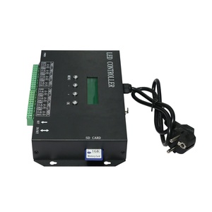 H807SA DMX512 LED-Controller 8-Kanal Artnet DMX zu SPI RGB IC Pixel Programmier barer LED-Controller mit SD-Karte