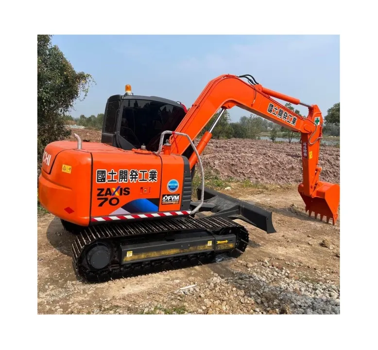 Excavatrice d'occasion de haute qualité Hitachi ZAXIS 70 à vendre en bon état Hitachi 120 et Hitachi 240