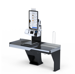21.5 pollici Fast Food Self-Service POS chiosco automatico interattivo Touchscreen da pavimento macchina personalizzabile Software SDK - Product Image 5