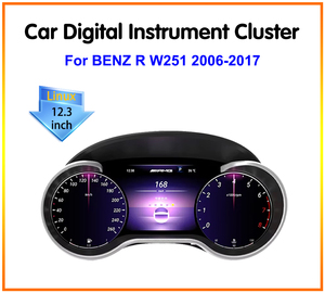 Krando แผงหน้าปัดดิจิทัลสำหรับ Mercedes Benz R W251 2006-2017เมตรจอแสดงผลหน้าปัดห้องนักบินระบบ Linux กู้คืน1:1 - Product Image 2