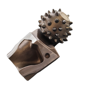 IADC637 Broca de cono de un solo rodillo para Barril de núcleo y cimentación de pilotes Cortadores individuales Segmentos API Broca de rodillo Palma