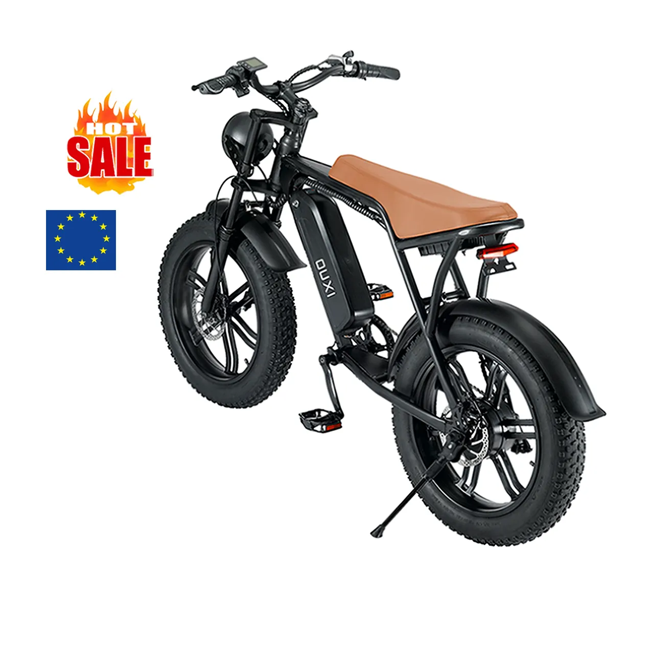 OUXI V8 – vélo électrique en Europe, livraison directe, mini dirt bike, démarrage, style cyclomoteur, conduite sûre, 25 km/h avec câblage