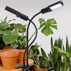 E26 E27 piccola Clip Desktop a collo di cigno sulla pianta lampadina flessibile a singolo impianto lampada a spettro completo coltiva la luce con Base