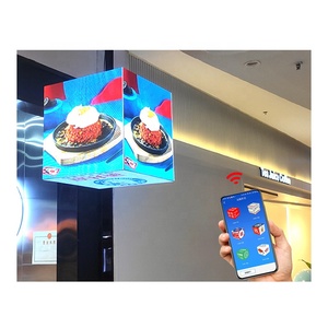 Wifi 3G 4G App Control Programmier bare LED-Video-Würfel-Anzeige Kommerzielle Werbung Display Billboard Cubic LED Cube Screen Outdoor - Product Image 1