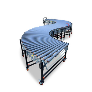Factory Direct Supply Motorized Roller <strong>Conveyor</strong> Line Retractable Roller <strong>Conveyor</strong> for Logistic Boxes <strong>Unloading</strong> <strong>Loading</strong> on Sale - Product Image 3
