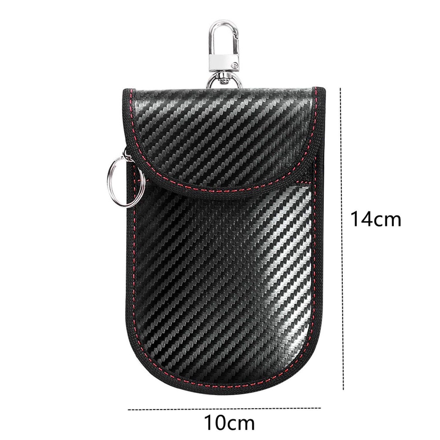 Medium round red thread with hook-single packaging